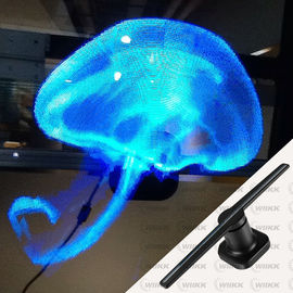 65W 3D Holographic LED Fan High Resolution 20000 Hours Lifespan For Retail Store