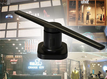 65W 3D Holographic LED Fan High Resolution 20000 Hours Lifespan For Retail Store
